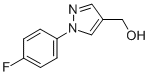 [1-(4-Fluorophenyl)-1H-pyrazol-4-yl]methanol Structure,153863-34-4Structure