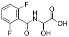 Acetic acid, [(2,6-difluorobenzoyl)amino]hydroxy-(9ci) Structure,153876-17-6Structure