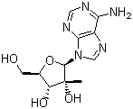 2-C-Methyladenosine Structure,15397-12-3Structure