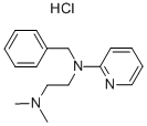 Tripelennaminehydrochloride Structure,154-69-8Structure