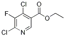 4,6-Dichloro-5-fluoro-nicotinic acid ethyl ester Structure,154012-17-6Structure