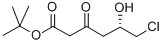 Tert-butyl 6-chloro-5(s)-hydroxy-3-oxohexanoate Structure,154026-92-3Structure