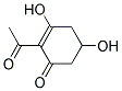 2-Cyclohexen-1-one, 2-acetyl-3,5-dihydroxy-(9ci) Structure,154037-63-5Structure