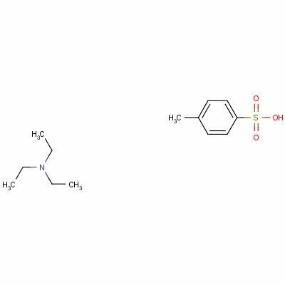 Triethylammonium p-toluenesulphonate Structure,15404-00-9Structure