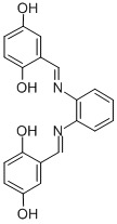 N,N-Bis(2,5-dihydroxybenzylidene)-1,2-diaminobenzene Structure,154198-33-1Structure