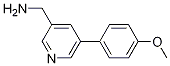 (5-(4-Methoxyphenyl)pyridin-3-yl)methanamine Structure,154237-17-9Structure