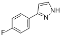 3-(4-Fluorophenyl)pyrazole Structure,154258-82-9Structure