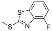 4-Fluoro-2-methylthiobenzothiazole Structure,154327-25-0Structure