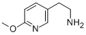 2-(6-Methoxy-pyridin-3-yl)-ethylamine Structure,154403-89-1Structure