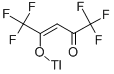 Thallium(i) hexafluoro-2,4-pentanedionate Structure,15444-43-6Structure