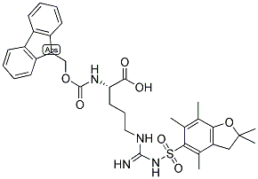 Fmoc-arg(pbf)-oh Structure,15445-77-9Structure