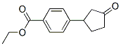 4-(3-Oxo-cyclopentyl)-benzoic acid ethyl ester Structure,154468-61-8Structure