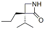 2-Azetidinone,3-(1-methylethyl)-3-propyl-,(r)-(9ci) Structure,154520-37-3Structure