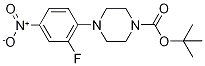 Tert-butyl 4-(2-fluoro-4-nitrophenyl)piperazine-1-carboxylate Structure,154590-34-8Structure