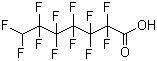 7H-Dodecafluoroheptanoic acid Structure,1546-95-8Structure