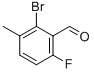 2-Bromo-6-fluoro-3-methylbenzaldehyde Structure,154650-16-5Structure