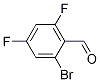 2-Bromo-4,6-difluorobenzaldehyde Structure,154650-59-6Structure