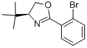 (S)-2-(2-bromophenyl)-4-tert-butyl-4,5-dihydrooxazole Structure,154701-60-7Structure