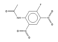 2,4-Dinitro-5-fluoroacetanilide Structure,1548-18-1Structure