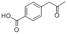 (4-Carboxyphenyl)acetone Structure,15482-54-9Structure