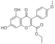 2-Carbethoxy-5,7-dihydroxy-4-methoxyisoflavone Structure,15485-76-4Structure