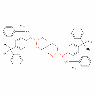 3,9-Bis(2,4-dicumylphenoxy)-2,4,8,10-tetraoxa-3,9-diphosphaspiro[5.5]undecane Structure,154862-43-8Structure