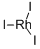 Rhodium triiodide Structure,15492-38-3Structure