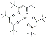 Tris(2,2,6,6-tetramethyl-3,5-heptanedionato)scandium(iii) Structure,15492-49-6Structure