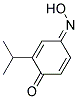 P-benzoquinone, 2-isopropyl-, 4-oxime, (z)-(8ci) Structure,15499-33-9Structure