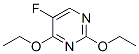 2,4-Diethoxy-5-fluoropyrimidine Structure,155-36-2Structure