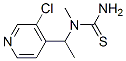 Thiourea, n-[1-(3-chloro-4-pyridinyl)ethyl]-n-methyl- Structure,155047-55-5Structure