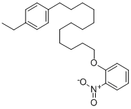 [12-(4-Ethylphenyl)dodecyl]2-nitrophenylether Structure,155056-63-6Structure