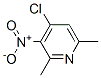 4-Chloro-2,6-dimethyl-3-nitropyridine Structure,15513-48-1Structure