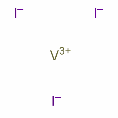 Vanadium(iii) iodide Structure,15513-94-7Structure