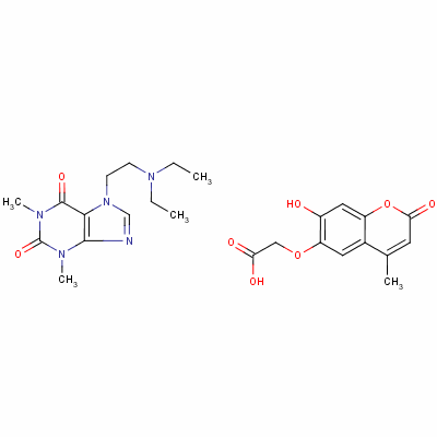 Metescufylline Structure,15518-82-8Structure