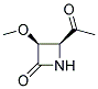 2-Azetidinone, 4-acetyl-3-methoxy-, (3s-cis)-(9ci) Structure,155197-97-0Structure