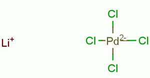 Lithium tetrachloropalladate(ii) Structure,15525-45-8Structure