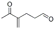 Hexanal, 4-methylene-5-oxo-(9ci) Structure,155254-44-7Structure