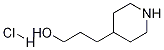 3-(Piperidin-4-yl)propan-1-ol hydrochloride Structure,155270-01-2Structure