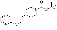 Tert-butyl 4-(1h-indol-3-yl)piperidine-1-carboxylate Structure,155302-28-6Structure