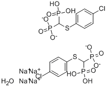 Tiludronate disodium hemihydrate Structure,155453-10-4Structure