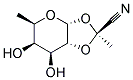 Alpha-d-galactopyranoside, 1,2-o-(1-cyanoethylidene)-6-deoxy-, (s)-(9ci) Structure,155485-70-4Structure