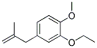 Benzene, 2-ethoxy-1-methoxy-4-(2-methyl-2-propenyl)-(9ci) Structure,155583-50-9Structure