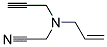 Acetonitrile, (2-propenyl-2-propynylamino)-(9ci) Structure,155593-53-6Structure