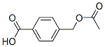 4-Acetoxymethylbenzoic acid Structure,15561-46-3Structure