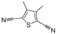 3,4-Dimethylthiophene-2,5-dicarbonitrile Structure,155632-41-0Structure