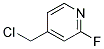 Pyridine, 4-(chloromethyl)-2-fluoro-(9ci) Structure,155705-46-7Structure