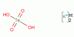 Potassium tellurate(Ⅵ) Structure,15571-91-2Structure