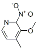 3-Methoxy-2-nitro-4-picoline Structure,155789-92-7Structure