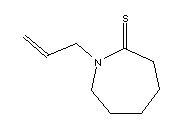 2H-azepine-2-thione, hexahydro-1-(2-propenyl)-(9ci) Structure,1558-76-5Structure